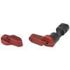 Radian Weapons Talon Ambidextrous Safety Selector, Red, 2 Lever Kit R0233