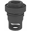 Yankee Hill Machine Co Mini QD Muzzle Brake, Black Finish, 1/2X28, Includes Shim Set YHM-3102-1MB-28A
