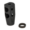 TIMBER CREEK OUTDOORS 223 Parkerized Black Heart Breaker Muzzle Brake (223-HB-BL-P)