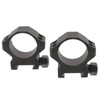 SIG SAUER Alpha1 1in High 1.12in Aluminum Matte Black Scope Rings (SOA10021)