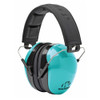 WALKER'S GAME EAR Dual Color Aqua Blue Passive Advanced Protection Muff (GWP-DCPM-LTL)