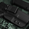 GRITR IWB Kydex Right Hand Gun Holster Compatible with Glock 17 (Gen 1-5, G26/ G19/ G19x/ G45/ G34)