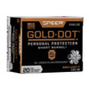 SPEER Gold Dot 9mm 124Gr 20rd Box Ammo (23611GD)