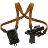 GALCO Jackass Rig Black Right Hand Shoulder System For Beretta 92F/FS (JR202B)