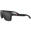 OAKLEY Holbrook Matte Black Flag Icon/Gray Sunglasses (OO9102-E655)