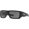 OAKLEY SI Det Cord Matte Black/USA Flag Sunglasses (OO9253-11)
