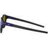 OAKLEY IHF Latch Matte Black And Blue/Violet Iridium Sunglasses (OO9265-3953)