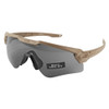 OAKLEY SI Ballistic M Frame Alpha Terrain Tan / Clear/Gray Sunglasses (OO9296-07)