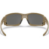 OAKLEY SI Ballistic Shocktube Terrain Tan Frame/Gray Lanses Sunglasses (OO9329-04)