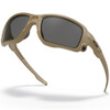 OAKLEY SI Ballistic Shocktube Terrain Tan Frame/Gray Lanses Sunglasses (OO9329-04)