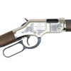 HENRY Golden Boy Silver Fathers Day 22 LR 16 LR/21 Short 20in American Walnut Nickel Plated Rifle (H004SFD)