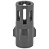 Angstadt Arms Flash Hider, 3 Lug, 9MM, 1/2x28 Threads, 1.42" Length, Nitride Finish, Black Color ANGAA093LHB28