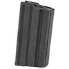 Ammunition Storage Components Magazine, 223 Rem, Fits AR-15, 10Rd Capacity with 20Rd Body, Stainless, Black. 223-20RD-L-10RD-SS