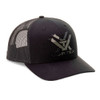 VORTEX Men's Camo Punch Black Cap (221-16-BLK)