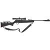 Umarex Targis Hunter Max Air Rifle, .22 Pellet, 800 Feet Per Second, Black, w/3-9X32 Scope, Nucleus Rail, Single Shot, Silencair Non-Removable Suppressor 2244241