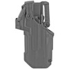 BLACKHAWK T-Series L3D RDS, Duty Holster, Left Hand, Black Finish, Fits Glock 17/22/31 With TLR1/TLR2, Includes Jacket Slot Belt Loop 44ND00BKL