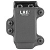 L.A.G. Tactical, Inc. Single Pistol Magazine Carrier, Fits Most Single Stack 9/40 Slim Magazines, Kydex, Black Finish 34001