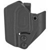 Mission First Tactical Minimalist, Inside Waistband Holster, Ambidextrous, Fits Glock 48/43X, Kydex, Includes 1.5" Belt Attachment, Black H2GL48AIWBM