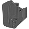 Mission First Tactical Minimalist, Inside Waistband Holster, Ambidextrous, Fits Glock 17/19/22/23, Black Kydex, Includes 1.5" Belt Attachement H2GL940AIWBM