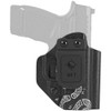 Mission First Tactical Inside Waistband Holster, Ambidextrous, Black, "Join or Die", Fits Springfield Hellcat, Kydex, Includes 1.5" Belt Attachment HSFHCAIWBA-JD