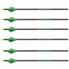 VICTORY ARCHERY VForce Gamer 400 Fletched 6-Pack Arrow (VFG-400FB-6)