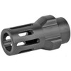 Angstadt Arms Flash Hider, 3 Lug, 9MM, 1/2x36 Threads, 1.42" Length, Nitride Finish, Black Color ANGAA093LHB36