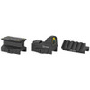 Firefield Impact Mini Reflex Sight Kit, Black, Low Profile/Co-Witness & 45 Degree Mounts, 5 MOA FF26021K