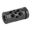 Hiperfire Hipercomp Gen2, 9MM, Black, Threaded 1/2-28, Includes Crush Washer HPC9MMG2