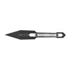 Kershaw Inverse, Fixed Blade Knife, 2.6" Black Blade, Gray Handle, Polyphenylene Construction 1397X