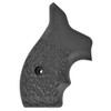 VZ Grips Stipple, Revolver Grips, Black Color, G10, Fits Kimber K6 K6-STPL-B