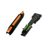 HIVIZ C-Series Magnetic Green-Orange, Rear Green Adjustable Shotgun Sight (C300-2)