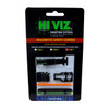HIVIZ C-Series Magnetic Green-Orange, Rear Green Adjustable Shotgun Sight (C400-1)