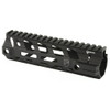 Fortis Manufacturing, Inc. REV II Free Float Rail System, Handguard, 6.7", Continuous Picatinny Top Rail, M-LOK at 3/6/9 O'clock, Does Not Include Barrel Nut, Anodized Black Finish REV-II-7-ML
