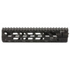 Fortis Manufacturing, Inc. REV II Free Float Rail System, Handguard, 9.6". Continuous Picatinny Top Rail, M-LOK at 3/6/9 O'clock, Does Not Include Barrel Nut, Anodized Black Finish REV-II-9-ML