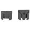 Ghost Inc. Grip Plug Kit, Fits Glock Gen4 & Gen5 19, 17, 22, 23, 31, 32, 34, 35, 37, 38 & 45, (Does Not Fit SF Models), Black, 2-Pack GHO_GPG4X2