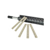 BRAVO COMPANY Gunfighter 5.5in KeyMod Flat Dark Earth Rail Panel Kit (BCM-KMR-RP-FDE-5)