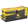 Plano Ammunition Box, Holds 100 Rounds of .357/.38 Sp/.38 Handgun Rounds, Amber/Charcoal 122400