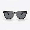 OAKLEY Frogskins Polished Black Frame/Grey Lenses Sunglasses (24-306)