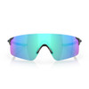 OAKLEY EVZero Blades Steel/Prizm Sapphire Iridium Sunglasses (OO9454-0338)