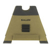 Allen Allen, Alpha-Lite Folding Gun Rest, Tan, Size Tall/8", Slip Resistant Base, Lightweight 18407