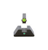 AmeriGlo I-Dot, Sight, Fits Glock 42 and 43, Green Tritium Lime Green LumiLime Outline Front with Green Rear GL-305