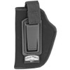 Uncle Mike's Nylon Inside the Pant Holster, With Strap, Size 1, Medium Auto With 4" Barrel, Left Hand, Black 76012