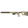 Magpul Industries Pro 700 Fixed Chassis, Fits Remington 700 Short Action, Fits Most Short Action AICS Pattern Magazines, Ambidextrous, Billet Aluminum/Magpul Polymer Material, Flat Dark Earth MAG997-FDE