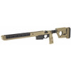 Magpul Industries Pro 700 Fixed Chassis, Fits Remington 700 Short Action, Fits Most Short Action AICS Pattern Magazines, Ambidextrous, Billet Aluminum/Magpul Polymer Material, Flat Dark Earth MAG997-FDE