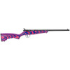 Savage Rascal Minimalist, Bolt Action Rifle, 22LR, Pink and Purple Laminate Stock, Single Shot, RH 13797