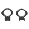 Talley Manufacturing Light Weight Ring/Base Combo, 1" Low, Black Finish, Alloy, Fits Weatherby Accumark, Magnum, Mark V (9 Lug) 930705