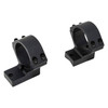 Talley Manufacturing Light Weight Ring/Base Combo, 1" Low, Black Finish, Alloy, Fits Weatherby Accumark, Magnum, Mark V (9 Lug) 930705