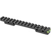 Talley Manufacturing Picatinny Base, Browning X-Bolt, Short Action, 20 MOA, Includes Anti-Cant Indicator, Black P0M735ACI