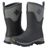 MUCK BOOT COMPANY Women's Arctic Ice AGAT Mid Black/Grey Geometric Boot (ASVMA-101-GRY)