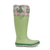 MUCK BOOT COMPANY Women's Forager Tall Resida Green/Sunflower Print Boot (FORW-303-GRN)